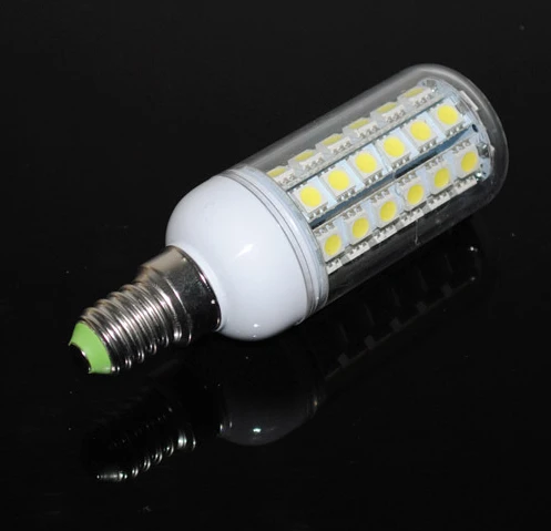 10 шт./лот E27 E14 G9 SMD 5050 48 светодиодов 7 Вт Светодиодная лампа-кукуруза светильник