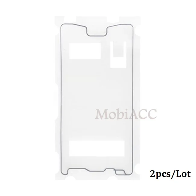 Оригинальная передняя опорная рамка ЖК дисплея 2 шт./лот клейкая Крышка корпуса