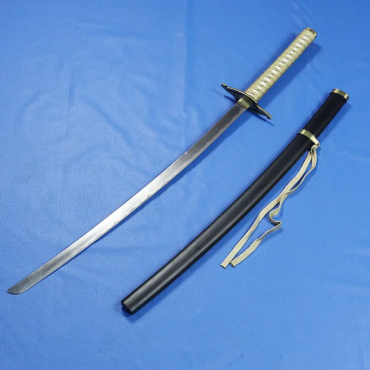 Bleah Kurosaki Ichigo Urahara Kisuke Kuchiki Rukia zanpakutou японский аниме реквизит косплей меч лезвие Оружие стальной меч - Цвет: No7 left side