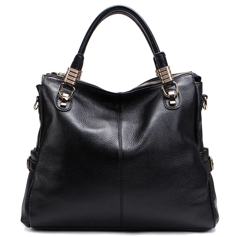 Classic Fashion Leather Women handbag Natural Cowhide Shoulder Messenger Bag Handbag For Ladies Europe Style Hot Sale Bags | Багаж и сумки