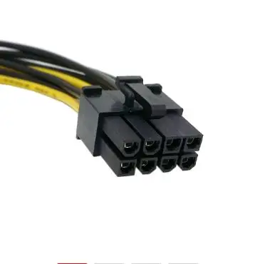 Кабель питания CY Dual Molex с 4 контактным IDE на 8 контактный PCI E для видеокарты Asus MSI