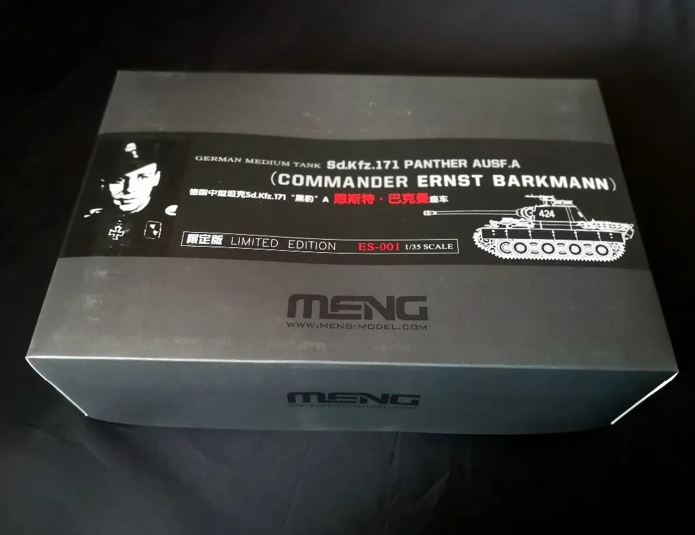 [Ограниченное издание] Meng ES 001 немецкий средний танк Sd.Kfz.171 Panther Ausf. Командующий