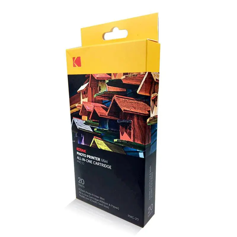 20 листов для Kodak PM210 бумажный мобильный фотопринтер выделенная фотобумага для Kodak PM210 фотобумага лента 3 дюйма