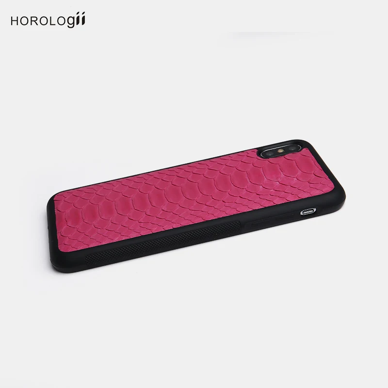 Horologii, дизайн, чехол из змеиной кожи для iphone 11 Pro Max, чехол s X MAX, кожаный чехол для индивидуального заказа, Прямая поставка