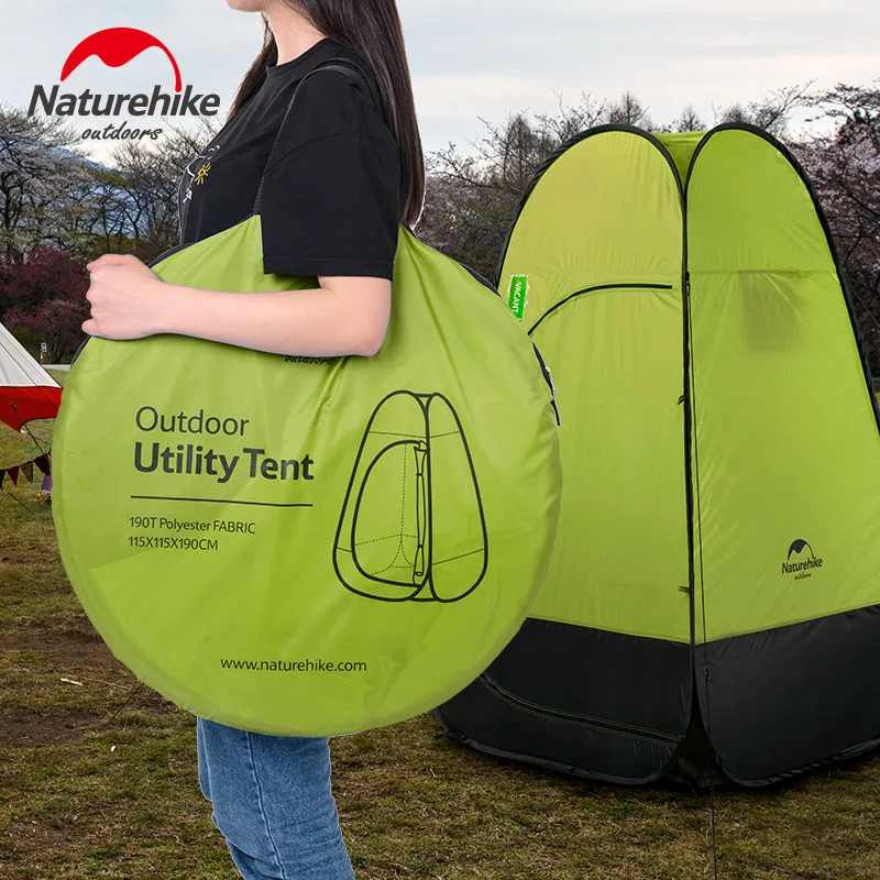 Naturehike быстрое автоматическое открытие Чистка туалета палатки рыбалка Туалет