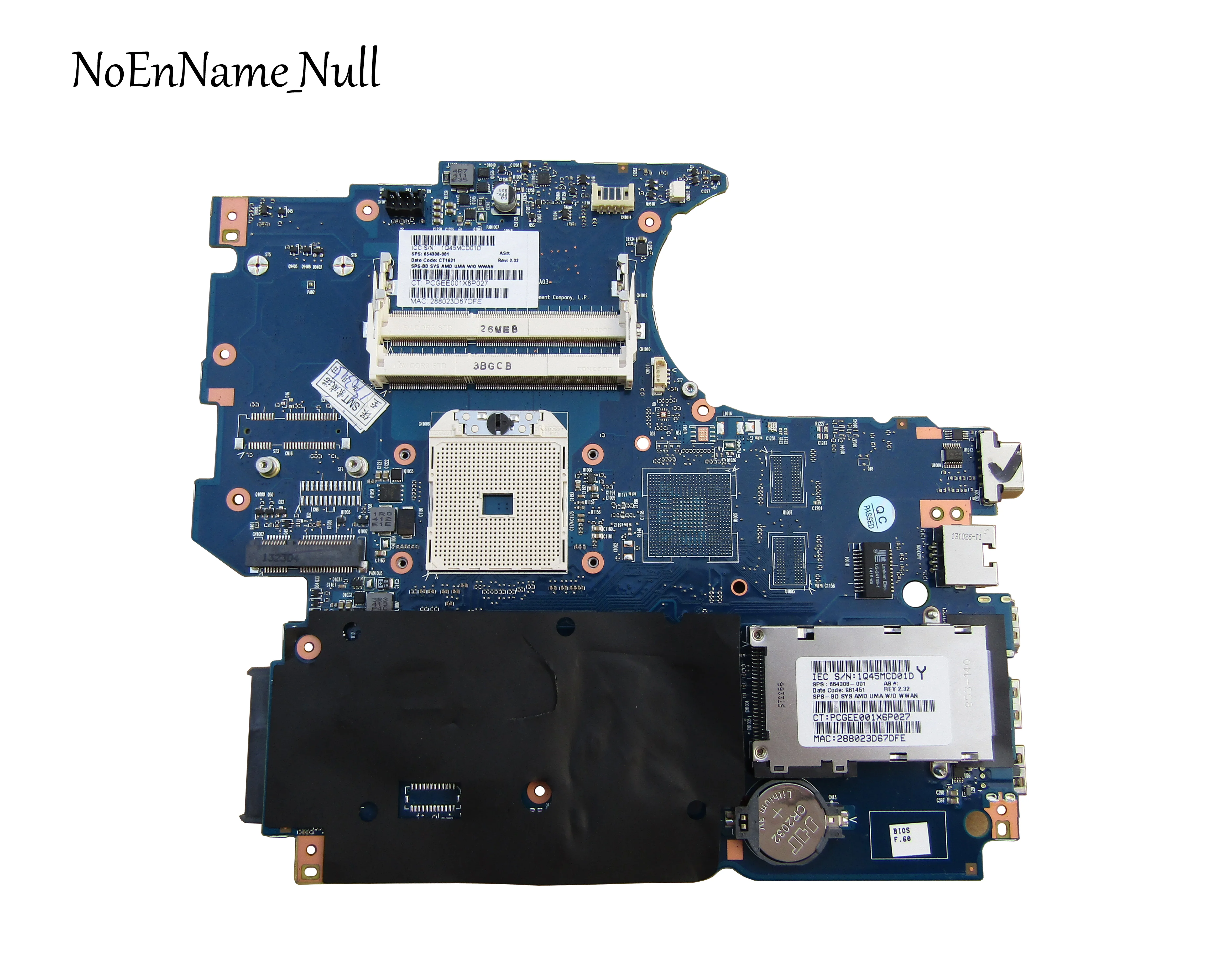 654308-001 для hp ProBook 4535S материнская плата PIXIES-6050A2426501-MB-A03 материнская плата для ноутбука