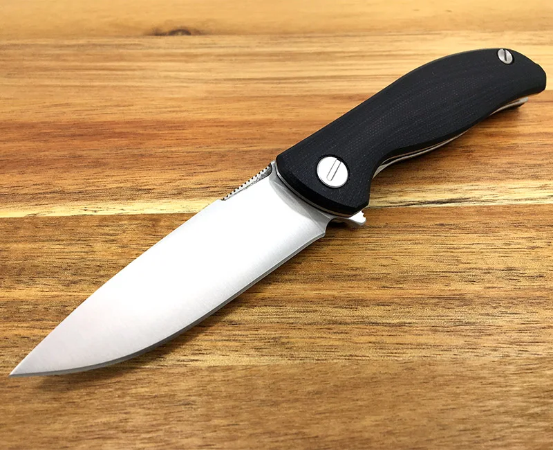 WTT Bear складной карманный нож D2 Универсальный боевой охотничий нож для выживания Флиппер для ножей с подшипником Тактический Открытый EDC Мульти инструменты F95 EVO