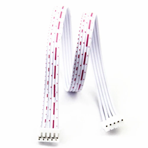

100Pcs 40cm Double PH2.0 Header 8P 9P 10P AWG26 Red White Wire Cable