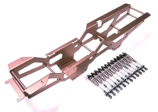 Осевой SMT10 зеленый основной каркас и клетка корпус трубы rollcage AX90055|Детали