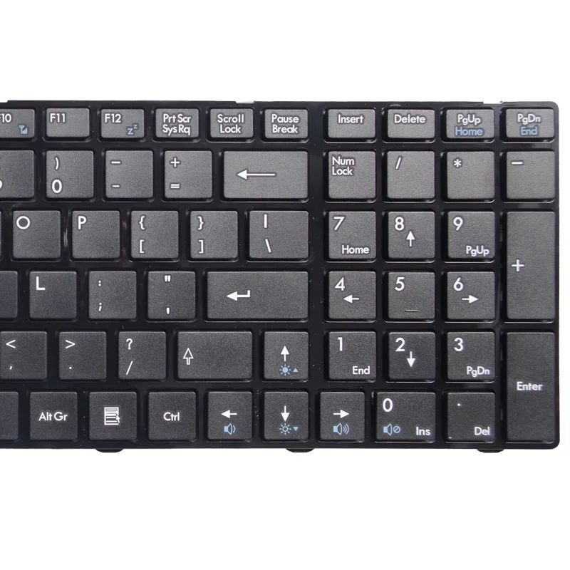 Клавиатура для ноутбука GZEELE US MSI V111922AK1 A6200 CR620 CX705 S6000 с раскладкой на английском