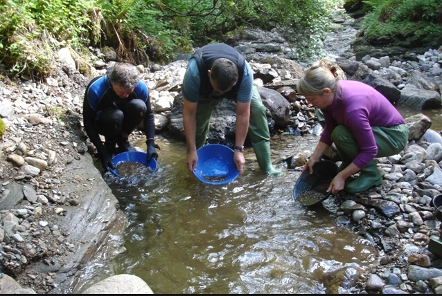 2018 Горячая продажа Золотая стиральная сковорода для добычи золота размер