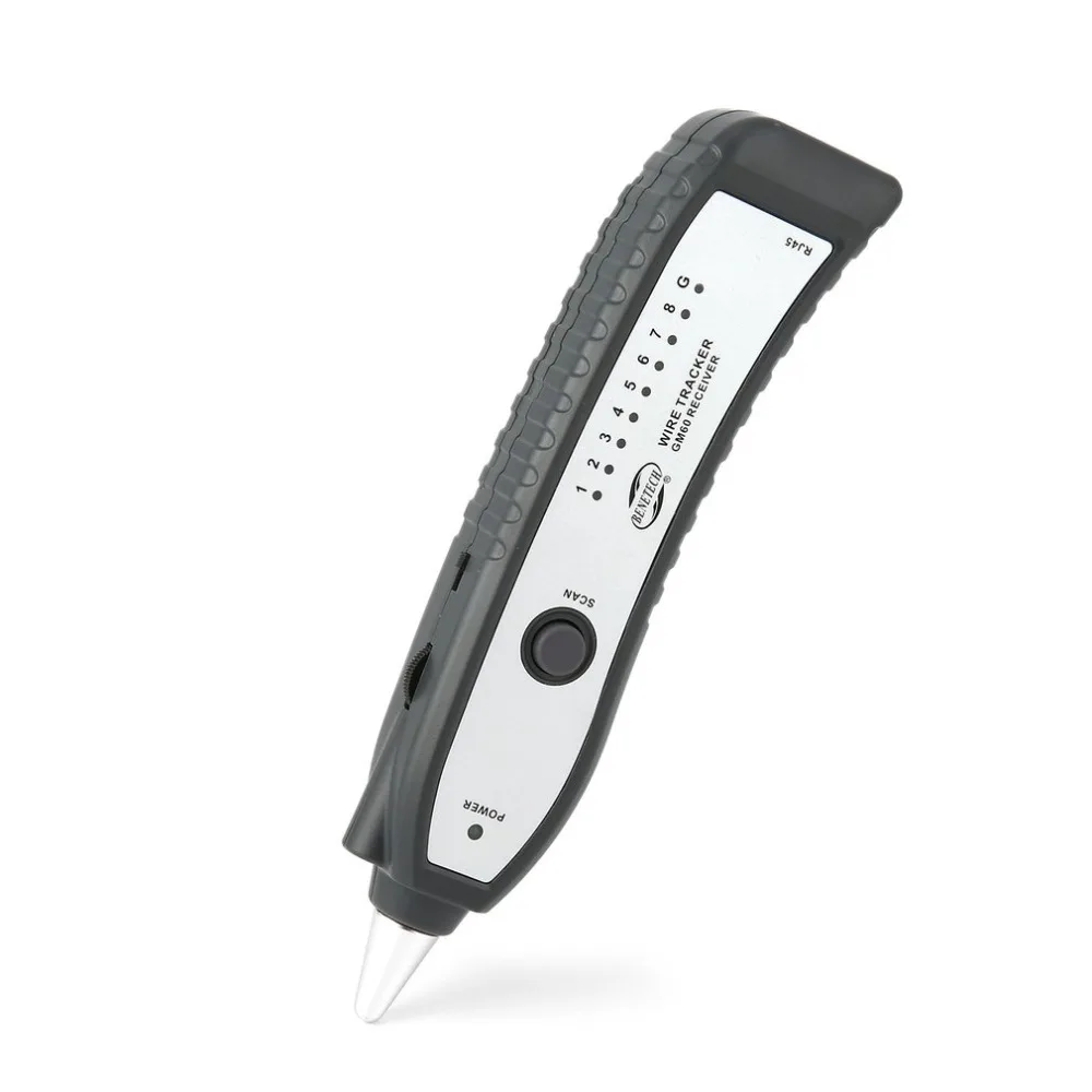 Улучшенный GM60 RJ11 RJ45 Многоцелевой Кабель светодиодный передатчик детектор