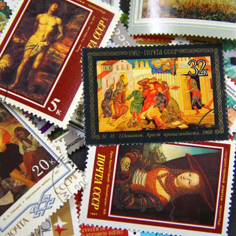Коллекция почтовых марок 100 шт./лот/Лот без повтора коллекция из советы с
