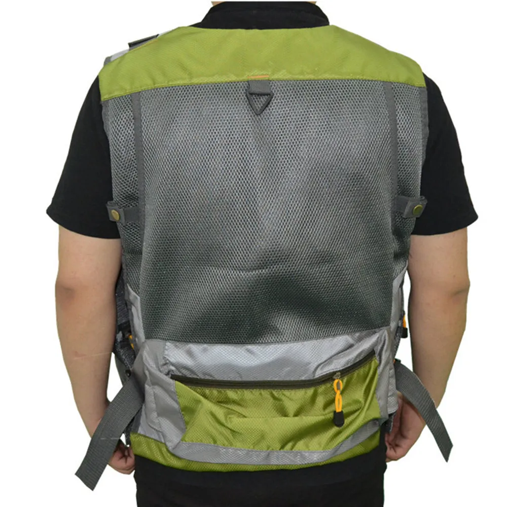 Регулируемые рыболовные куртки для рыбалки сетчатый жилет премиум класса спорта