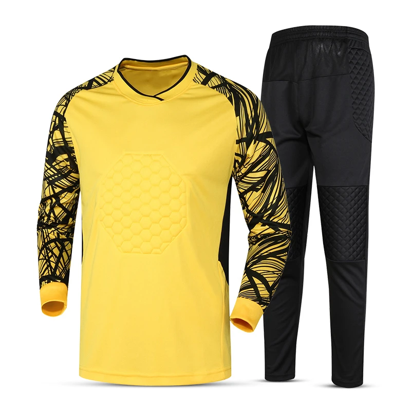 

Survetement Football 2020 Men Soccer Full Goalkeeper Set Football Training Jersey Kits Goalie Goalkeeper Suit Goalkeeper Uniform