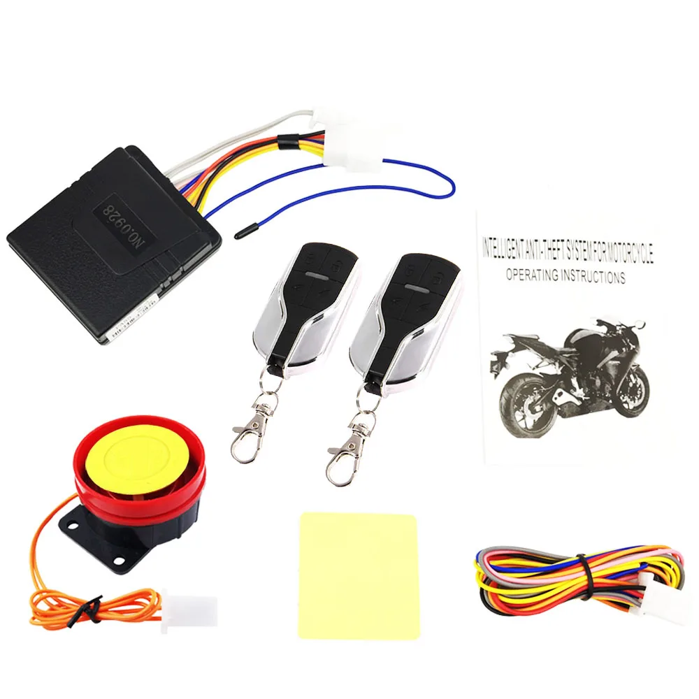 Универсальная мотоциклетная сигнализация для скутера противоугонная охранная