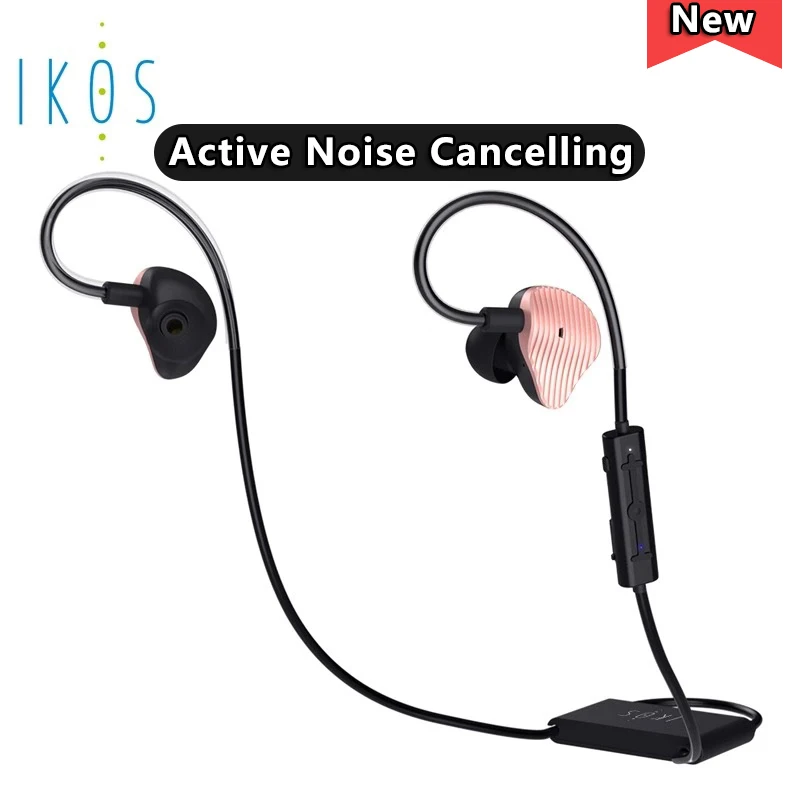 Bluetooth наушники IKOS с активным шумоподавлением Hi Fi микрофоном|Наушники и гарнитуры|