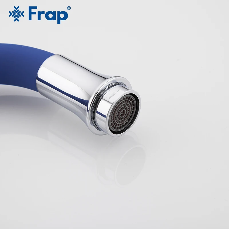 Смеситель для раковины Frap F4425 кран с двойной ручкой крепление на
