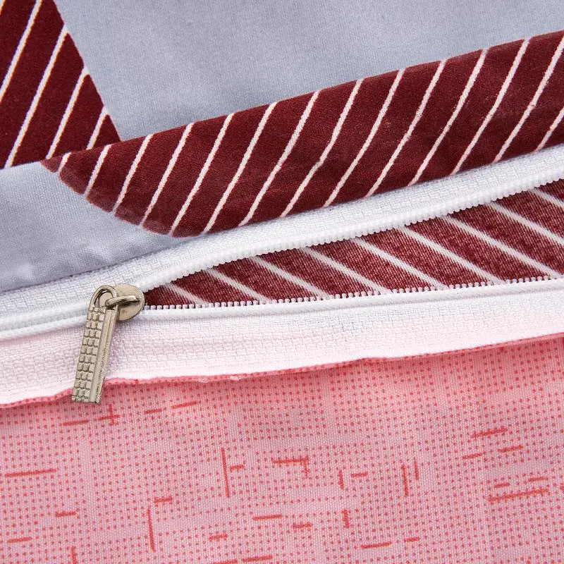 Классический комплект постельного белья 5 размеров серый синий с цветами из 4