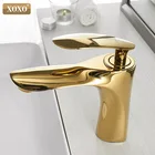 Смесители для раковины XOXO, смеситель для горячей и холодной воды в ванную комнату, хромированный смеситель для раковины с одной ручкой, смеситель для раковины 20055