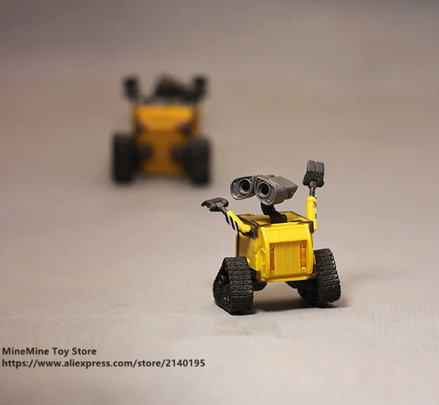 Дисней WALL-E робот ЕВА 6-10 см ПВХ Мини Кукла фигурку модель осанки аниме