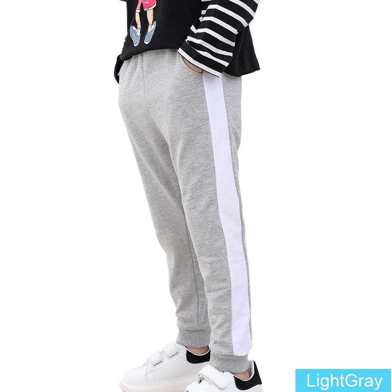 Gray Sheecute/детские спортивные штаны для мальчиков и девочек; тренировочные штаны для бега; детские брюки для бега; YD501 - Цвет: Gray