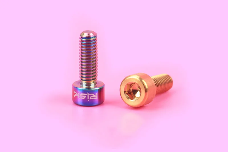 2 шт. титановые болты для велосипеда M5 * 14 | Спорт и развлечения