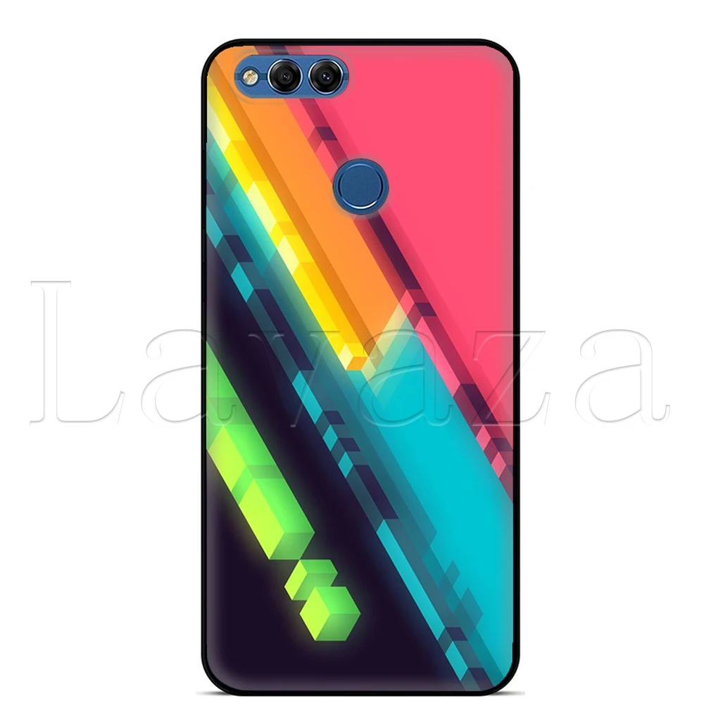 7 Lavaza Радуга Сияет силиконовый чехол для Huawei P8 P9 P10 P20 Y6 Y7 Y9 Lite Pro P Smart Nova 2i 3i Mini - Цвет: 7