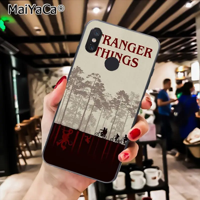 A14 MaiYaCa ТВ странные вещи узор DIY чехол для телефона с рисунком для Xiaomi Redmi4X 6A S2 Go Redmi 5 5Plus Note4 Note5 7 Note6Pro - Цвет: A14