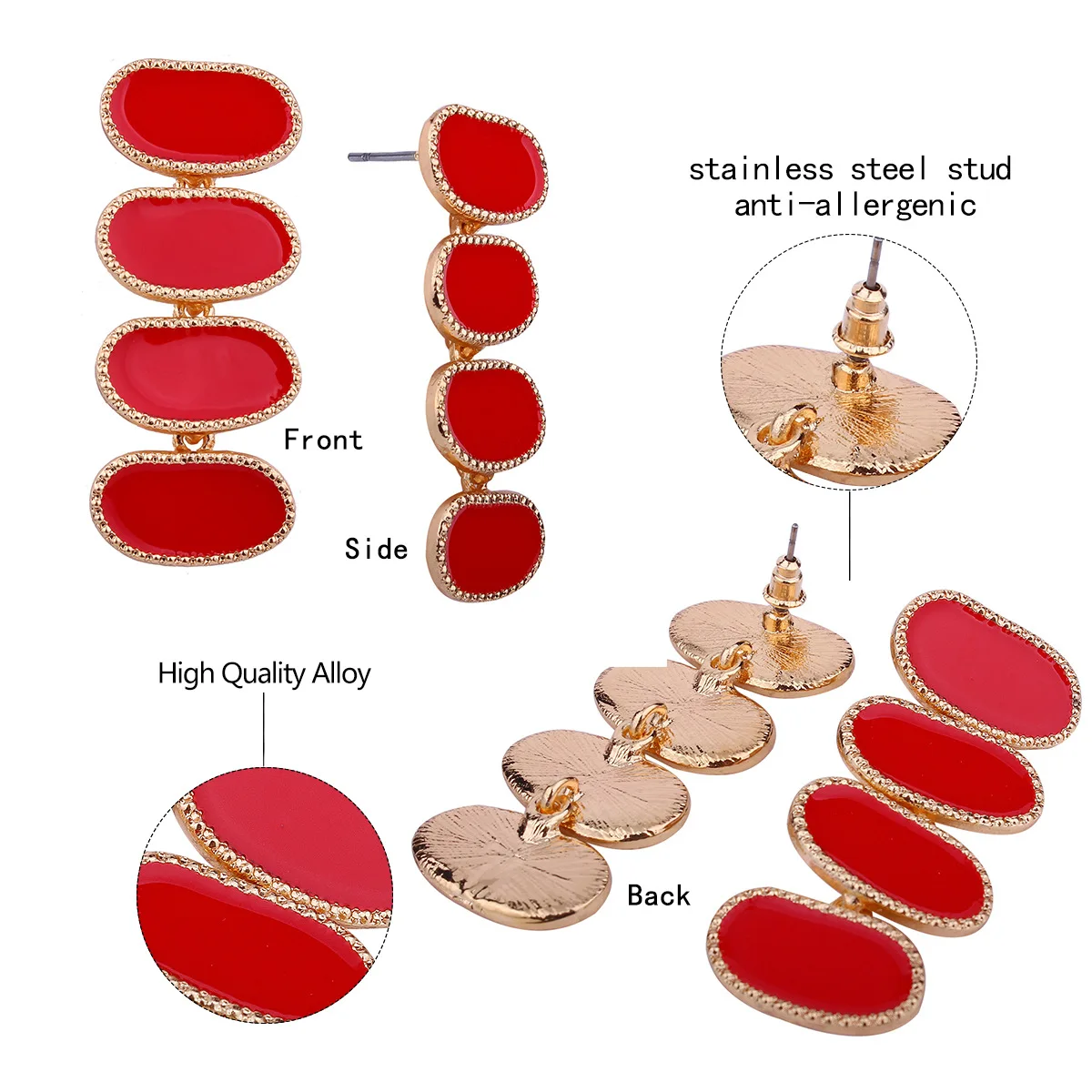 Серьги Модные украшения orecchini Pendientes Mujer Moda корейский стиль геометрический