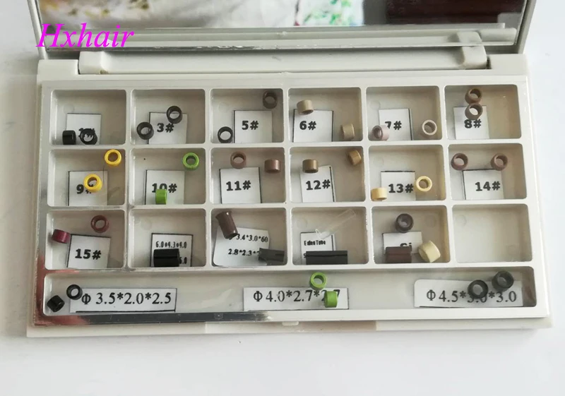 Бесплатная доставка-цветовая схема колец/звенья для микроколец/предварительно