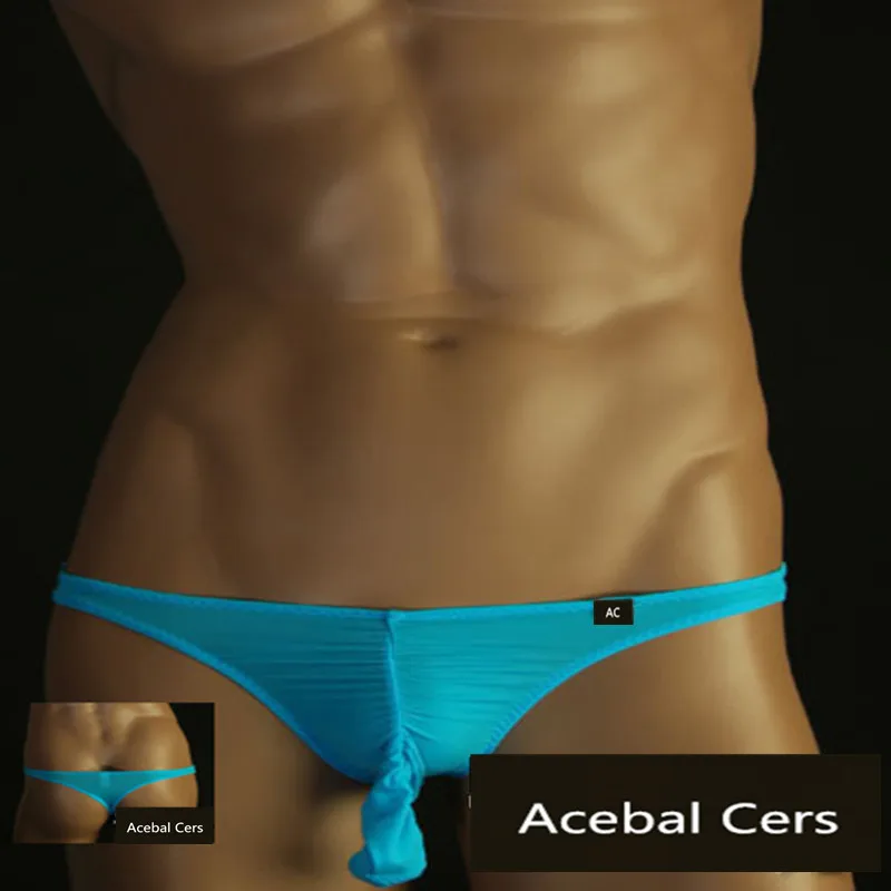 2017 Acebal Cers Мужское нижнее белье брендовые прозрачные карманы для геев и лесбиянок