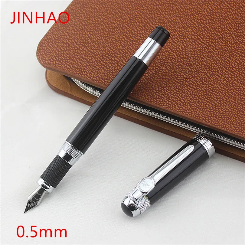 Jinhao 189 авторучка, высокое качество, чернильная офисная деловая ручка для студентов, ручка для письма, подарок, каллиграфия, Caligraphy, роскошная