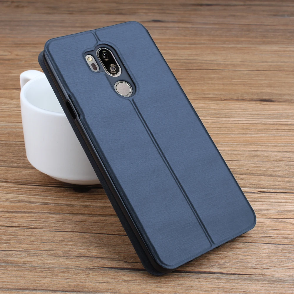 Флип кожаный чехол для LG G7 Роскошный кошелек карта оболочка смартфон мобильный