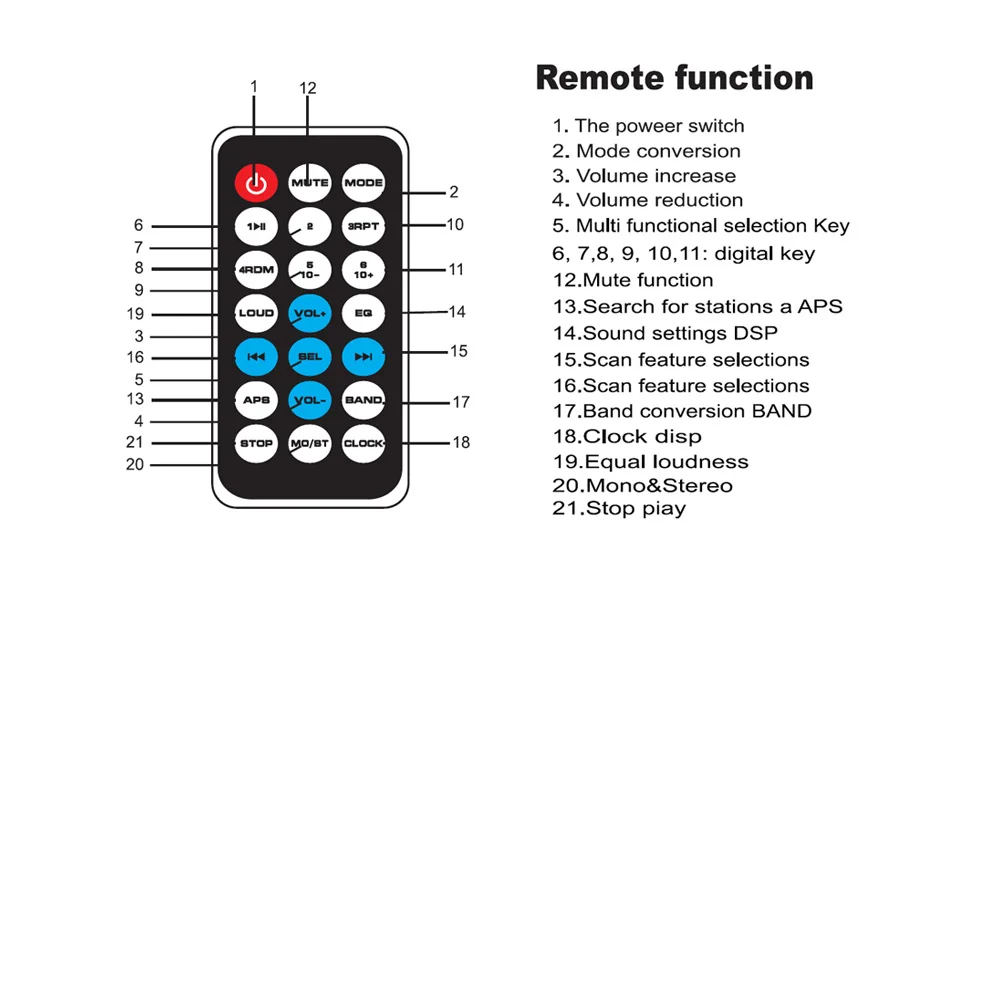 JSD20158 1 Din автомобильное аудио Авто Радио стерео музыка Bluetooth MP3 плеер FM тюнер Авторадио AUX вход радио USB зарядное устройство Порт