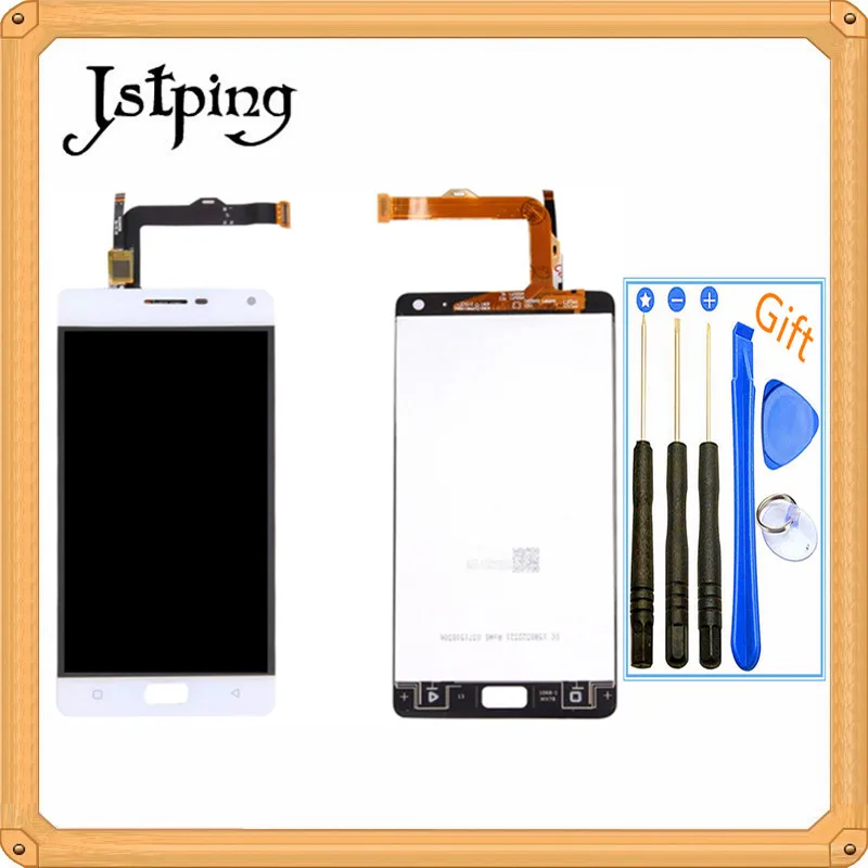 Jstping 5 дюймовый полный ЖК экран для Lenovo Vibe P1 P172 P1a42 P1c58 в сборе рамка дисплей панель