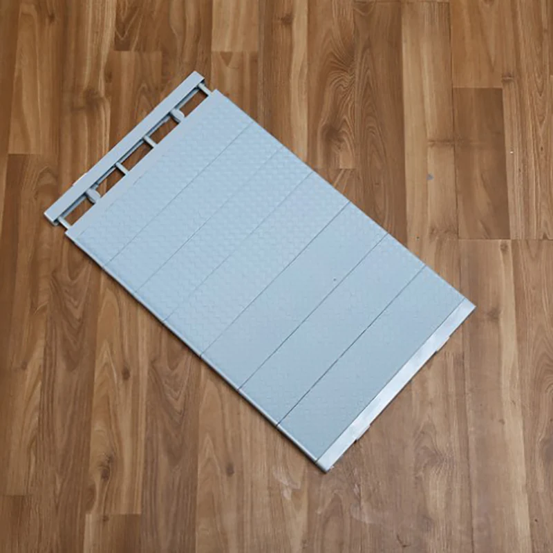 light blue 75-120cm Регулируемый органайзер для шкафа, самодельный шкаф, компактный стеллаж для обуви, настенный кухонный стеллаж для хранения, органайзер для ванной комнаты, полка - Цвет: light blue 75-120cm