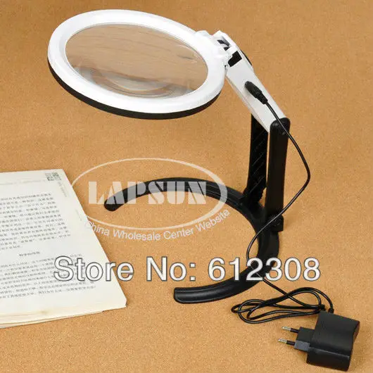 Большая Портативная Складная Светодиодная лампа с двойной подсветкой