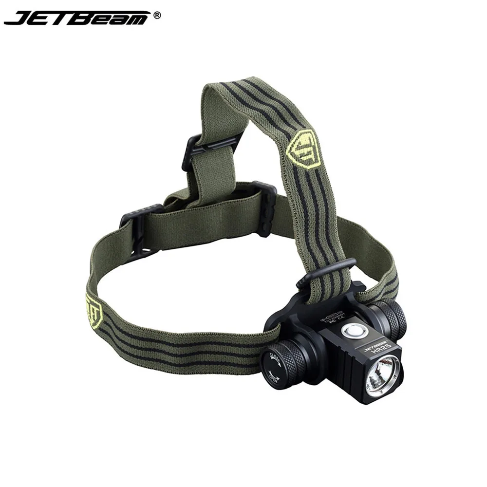 JETBeam HR25 USB Перезаряжаемый налобный фонарь SST40 N4 BC max 800 люмен светильник луч 150 м с