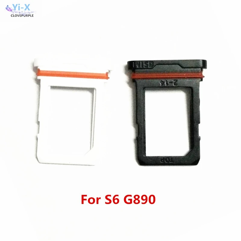 10 шт./лот держатель sim карты Слот лоток для карт памяти Micro SD Samsung Galaxy S6 Active G890