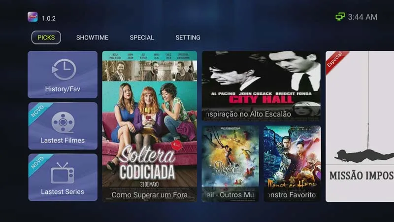 Azамерика GO tv box Бразильский Португальский интернет-трансляция IPTV Бразилия tv box с IP tv подписка
