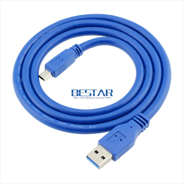USB 3 0 A папа AM на Mini 10pin USB3.0 кабель м 6 1 5 8 фут 2 фута футов 10 метров|mini usb|mini usb ausb male to |