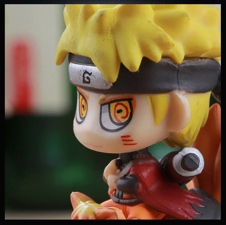 Новый японский аниме Наруто Uzumaki Naruto Курама 6 см фигурку игрушки ПВХ рис подарок