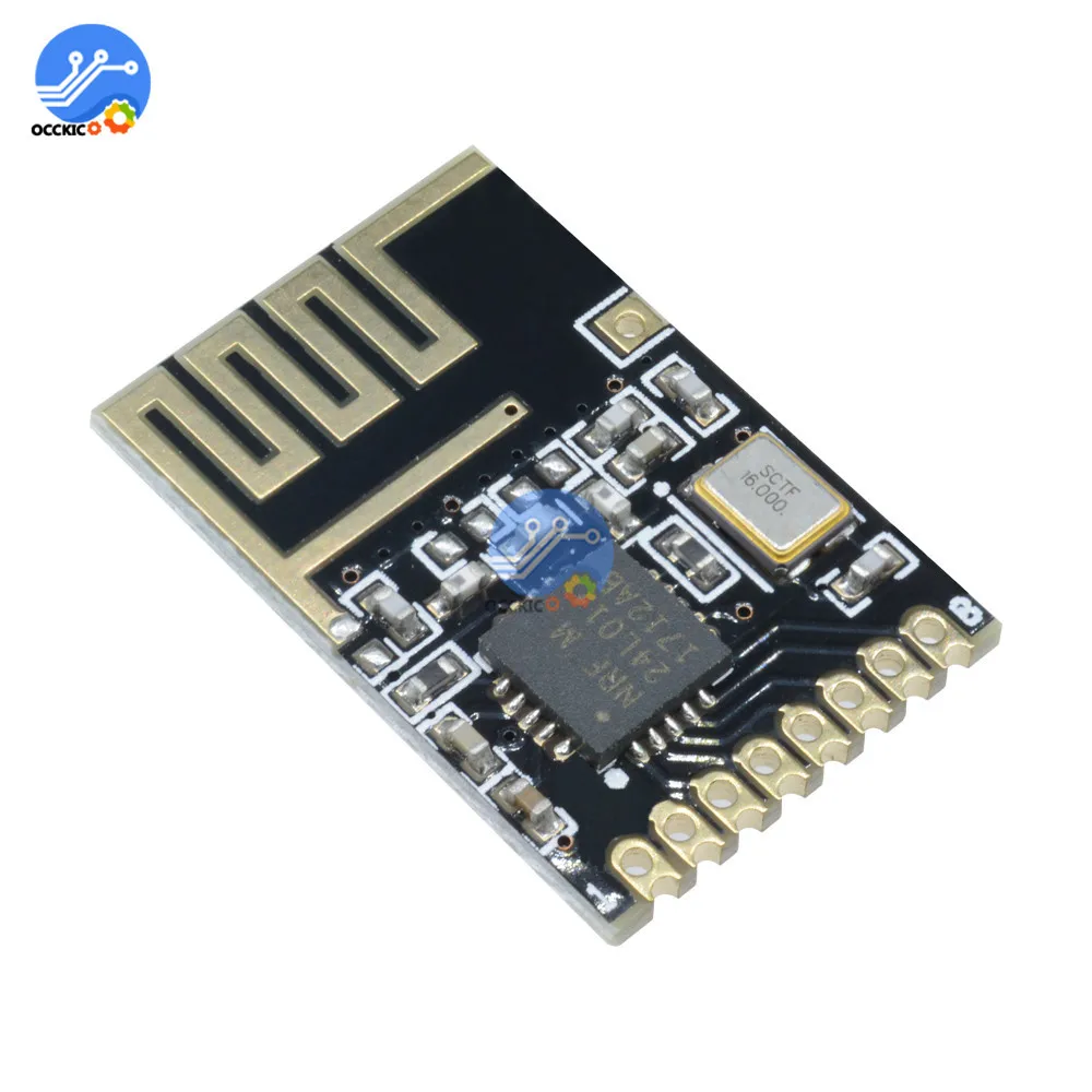 5 шт. Новый мини NRF24L01 + 2 4 ГГц 1 27 мм радиочастотный Беспроводной приемный модуль