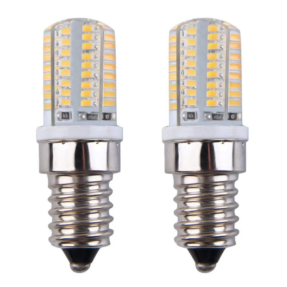 E14 светодиодные лампы 3 Вт 64LED 360 градусов угол луча SMD 3014 240-260LM лампочки без