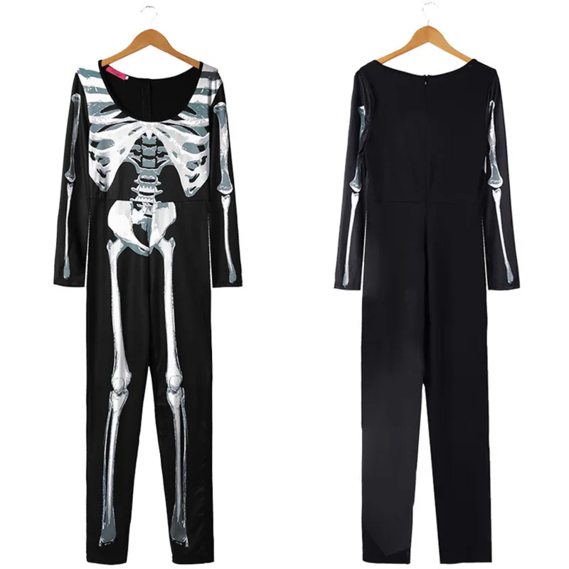 2018 одежда на Хэллоуин комбинезоны с рисунком человека вечерние костюмы для