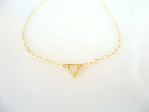 Крошечные открытые треугольные браслеты с полыми контурами браслет простые