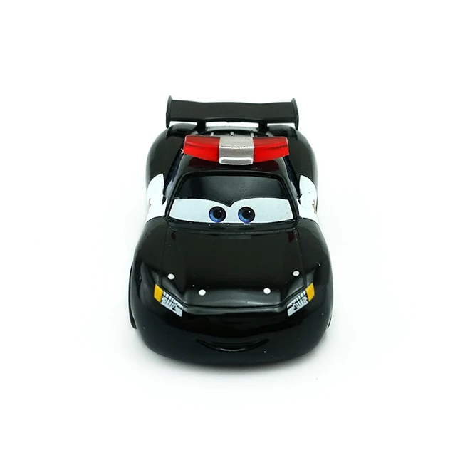 Disney Pixar Cars Gold Dinoco синий черный полицейский Молния Маккуин литой игрушечный автомобиль для детей 1:55 Свободный бренд и