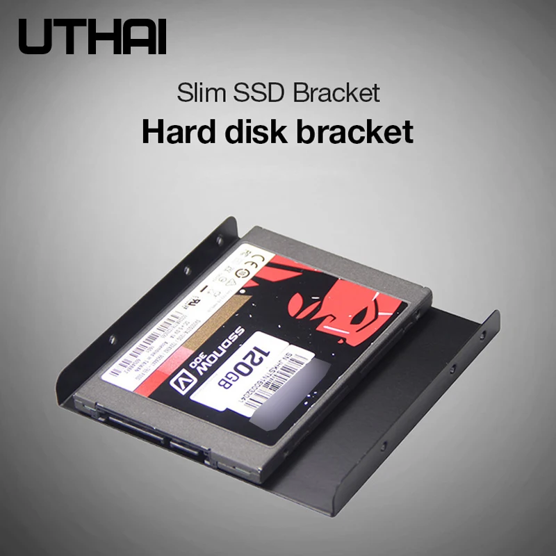UTHAI G09 ультратонкий SSD твердотельный кронштейн жесткого диска 2 5 дюймов HDD Caddy