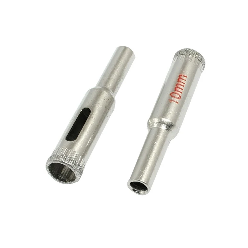 

Designer 10mm 3/8" Diamond Coated Core Hole Saw Drill Bit Set Tools For Tiles Marble Glass